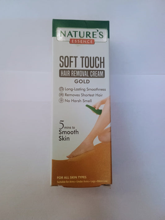 NATURE'S shoft touch hair removal cream